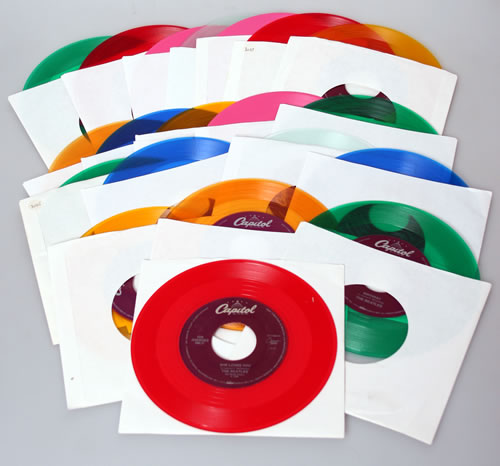 The Beatles Collection Of Coloured Vinyl Jukebox Issue 7"s 7" vinyl single (7 inch record) US BTL07CO583159