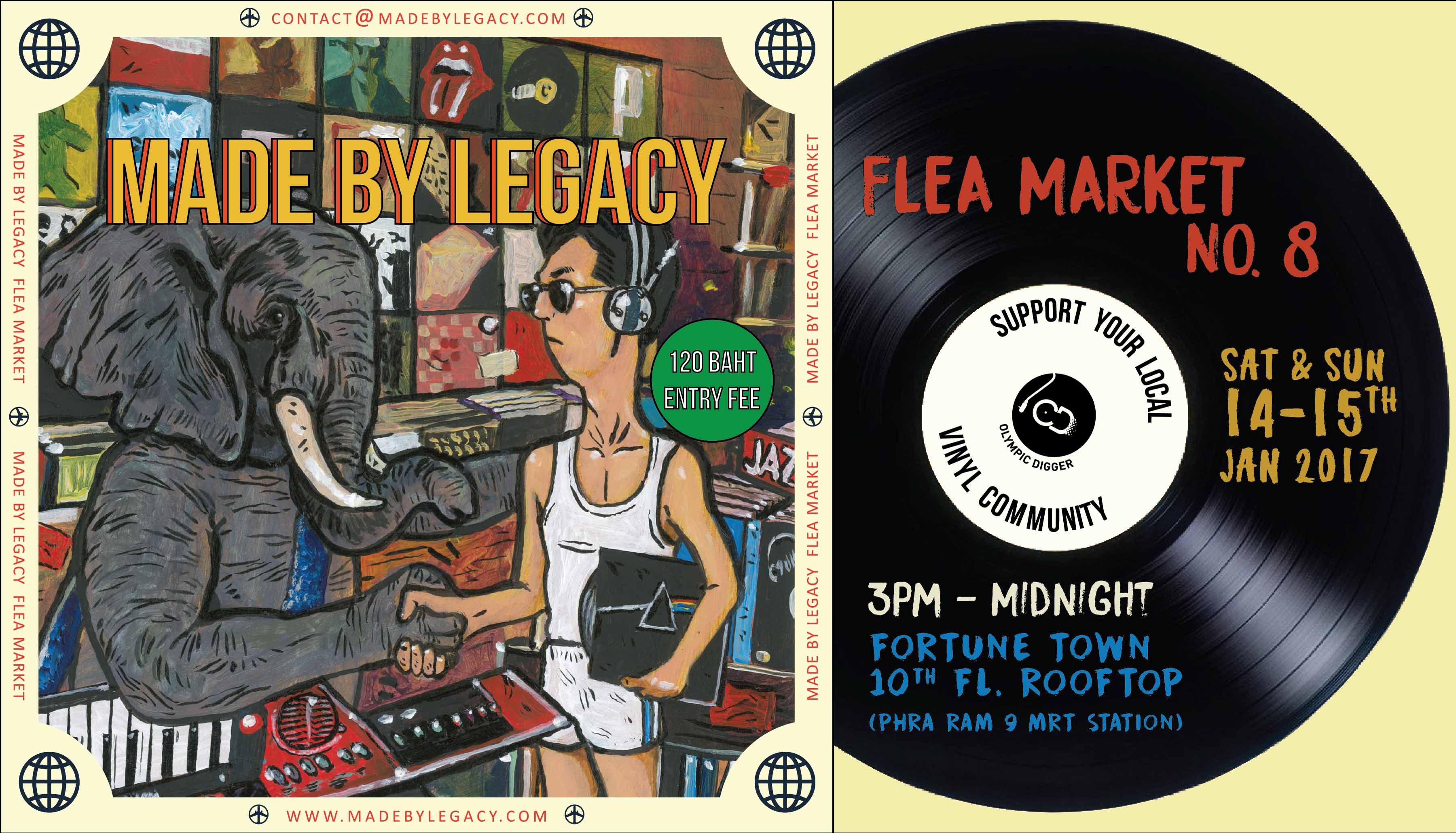 MADE BY LEGACY FLEA MARKET NO. 8 is coming up next week.