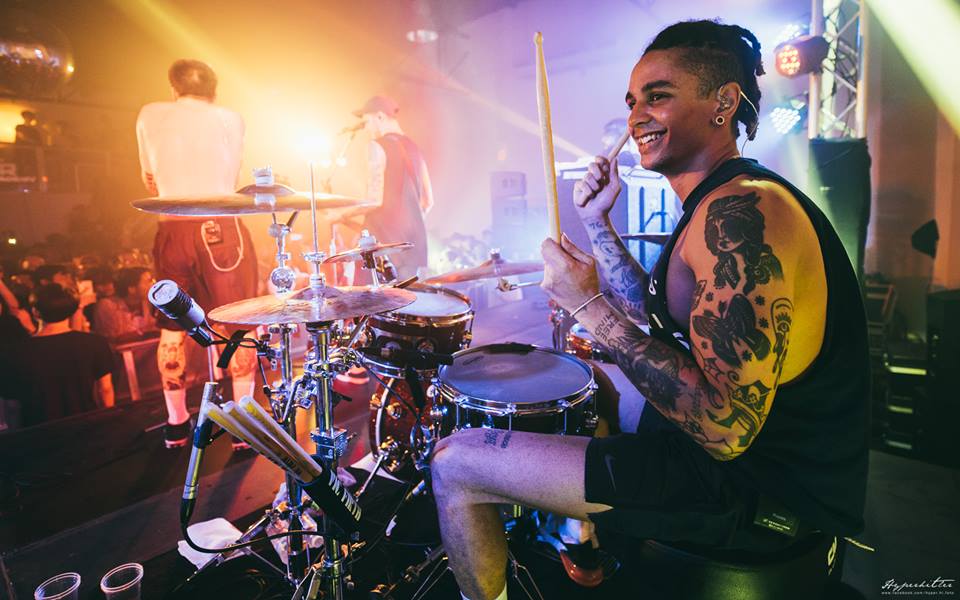 Dani Drummer Neck Deep Thailand Tour 2018