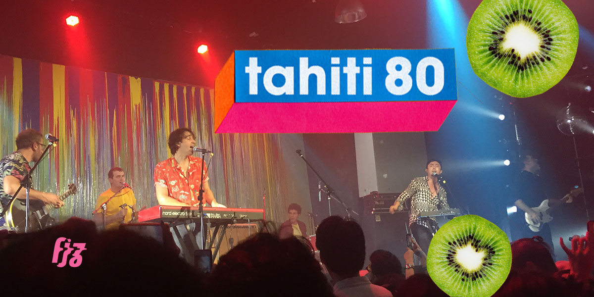 ฝันที่เป็นจริงของแฟน Tahiti 80 รุ่นหลัง ที่ได้ดูพวกเขาสด ๆ พร้อม live paint สุดเพลิน