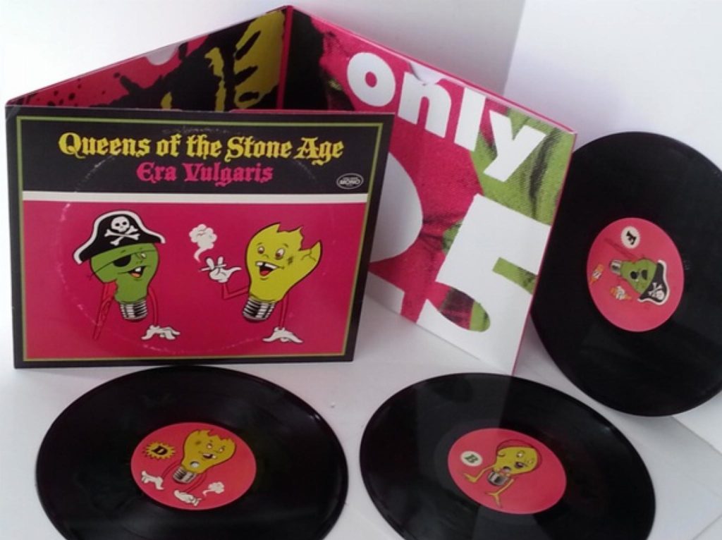 Queens of the Stone Age tri-fold