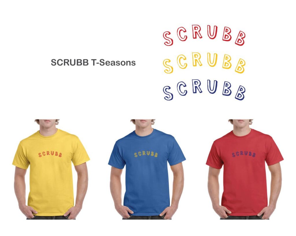 เสื้อวง Scrubb ที่ขายในงาน Cat T-Shirt ครั้งที่ 6