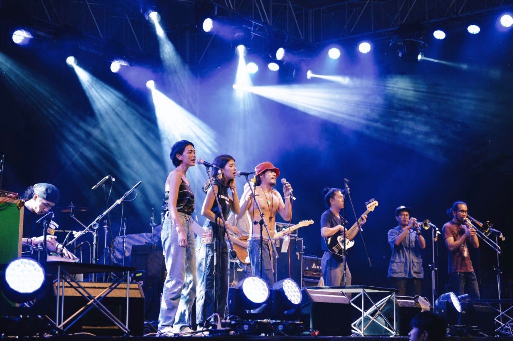 Srirajah Rockers band live at Pink Cloud Music Festival Thailand 2019