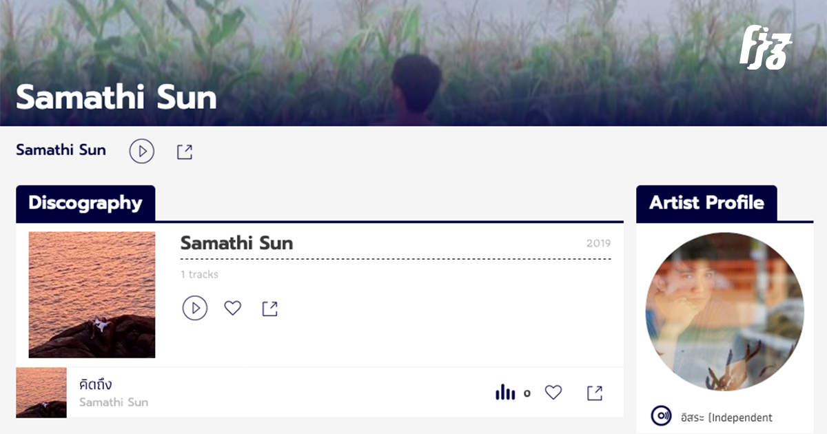 Samathi Sun คิดถึง cover