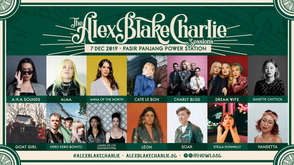 The Alex Blake Charlie Session Full Line-up 