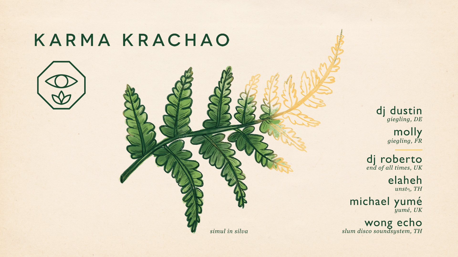 Karma Klique เตรียมจัดปาร์ตี้กลางธรรมชาติที่บางกระเจ้า ใน 'Karma Krachao' นำทีมโดย Giegling