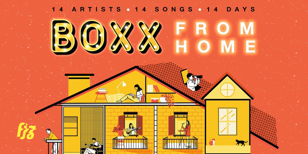 BOXX FROM HOME อยู่ที่ไหนเราก็สนุกด้วยกันได้กับ 14 ศิลปิน 14 เพลง 14 วัน